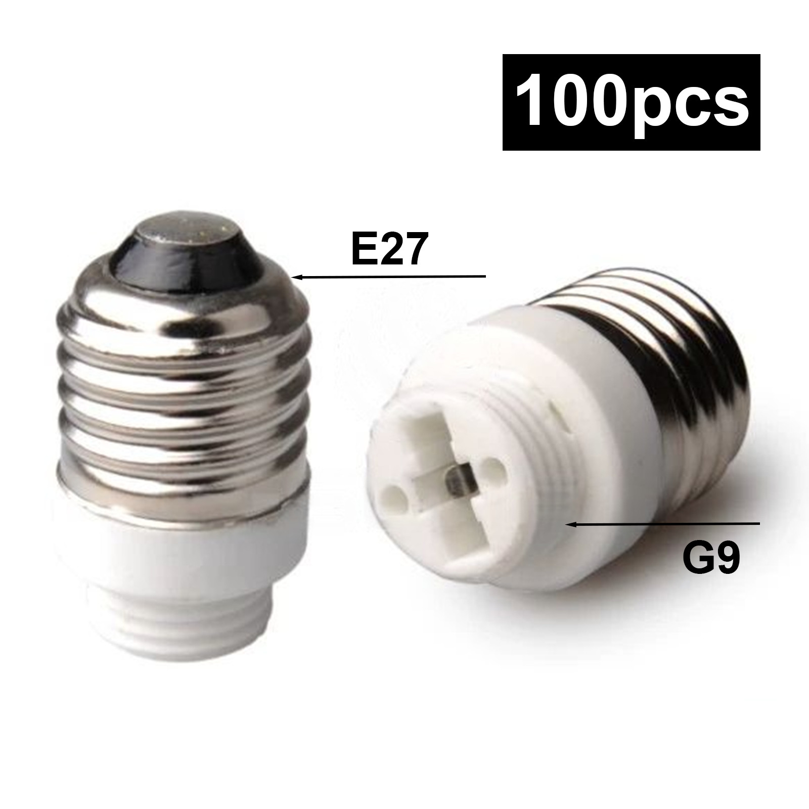 E27 to G9 LED Halogen CFL Light Bulb Lamp Adapter Socket Base Converter Holder gallery