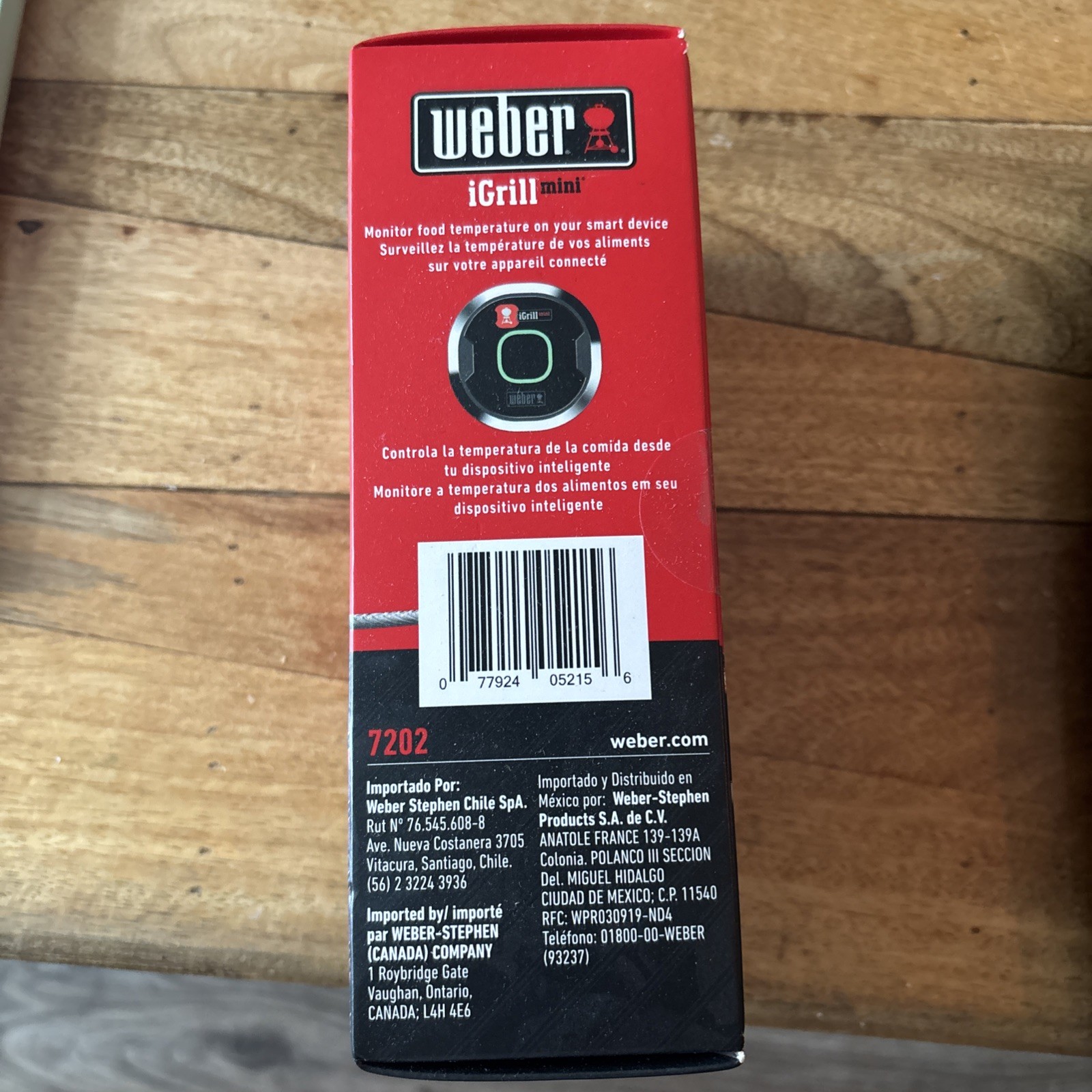 Weber 7202 iGrill Mini Digital Bluetooth Thermometer - SEALED gallery