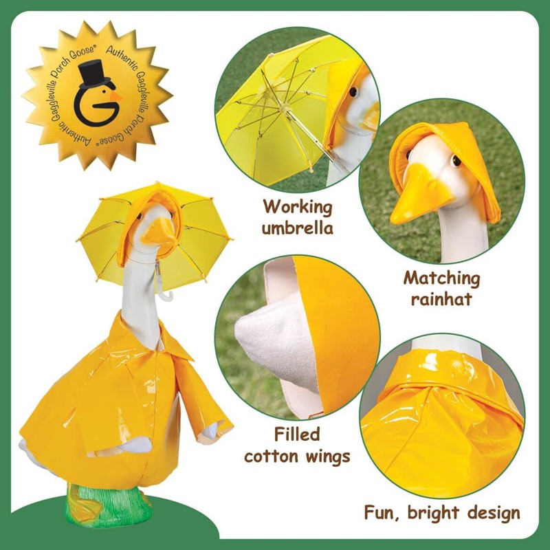 Fox Valley Traders Gaggleville Raincoat Goose Outfit, Large, Large gallery