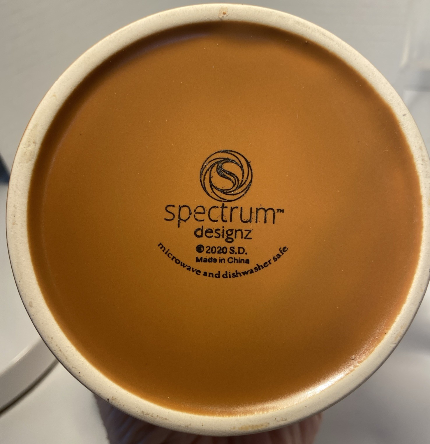 Spectrum Designz 18 oz Ceramic Coffee Tea Mug Wishing I Was Fishing Hooks Lures gallery