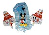 Mickey Mouse Birthday Party Balloons 3PC (2 Red Cake Balloons 1 Birthday Ballo gallery