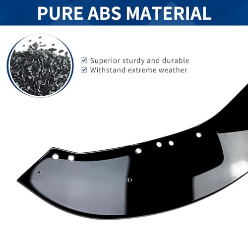 Front Bumper Lip Compatible with (2014-2020) 2014-2020 F32 F33 F36 Gloss Black gallery