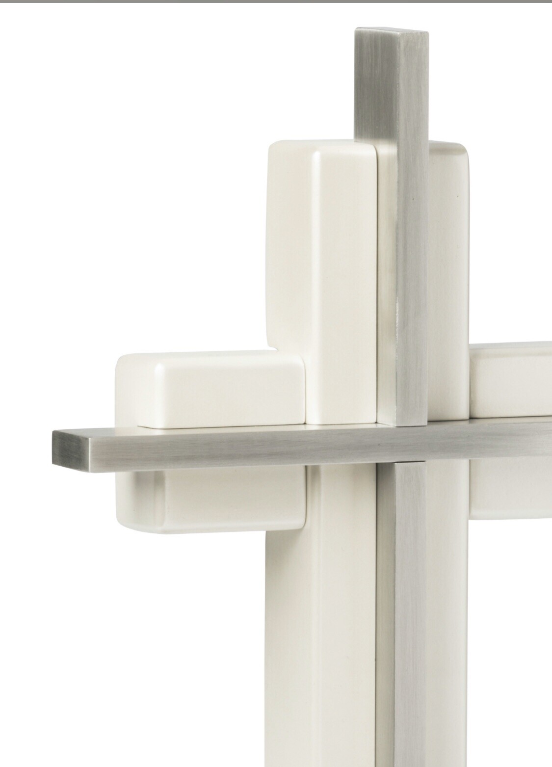 True White Unity Cross Wedding Cross Centerpiece Christian Newly Weds. gallery