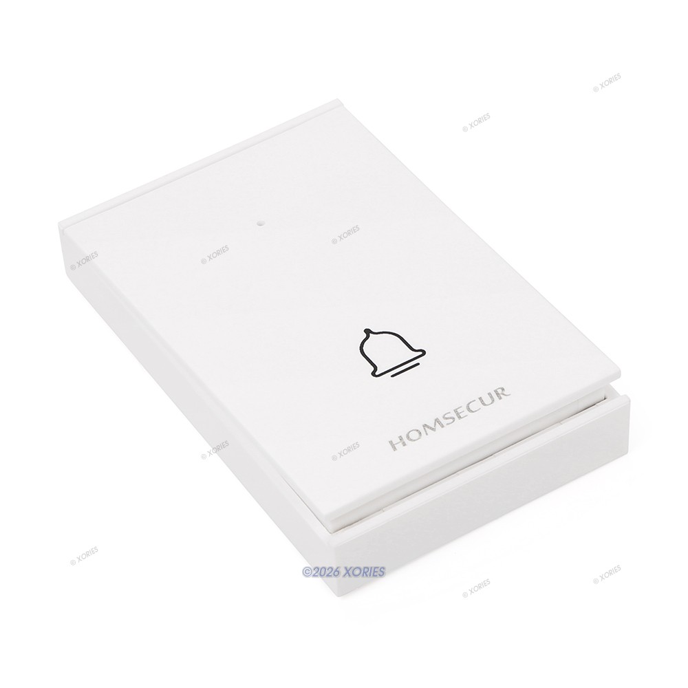 Homsecur Wireless Doorbell Button For Alarm System 433MHz 23A 12V Battery White gallery