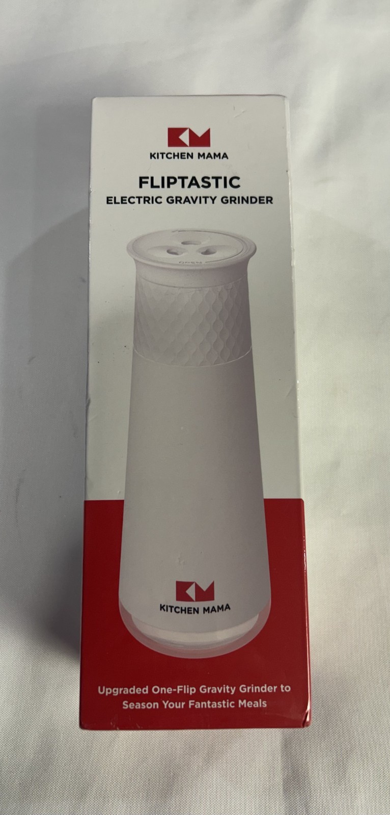 Kitchen Mama FlipTastic Rechargeable Gravity Grinder USB-C Electric *NEW Sealed* gallery