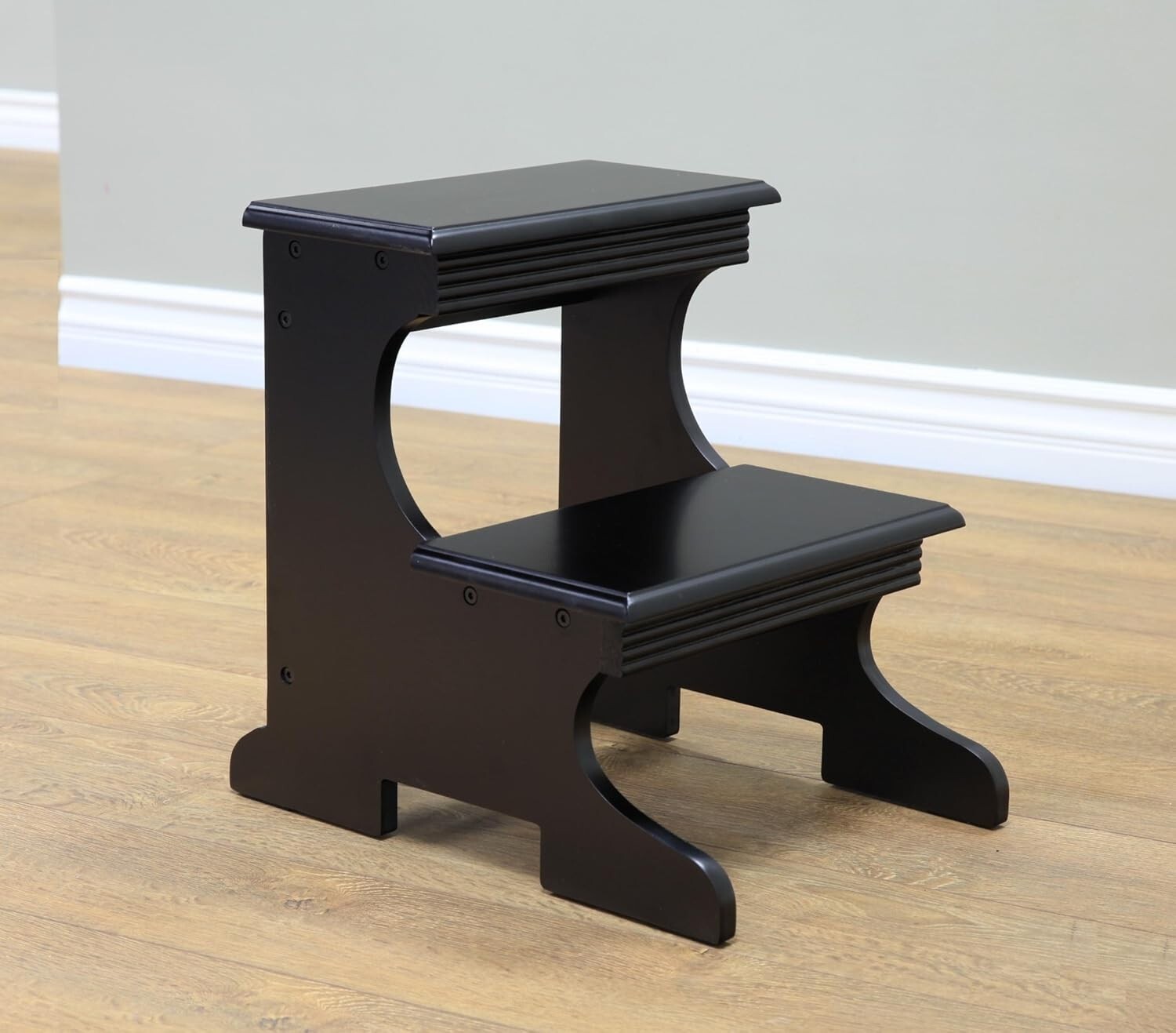Bedside Stairs For High Beds Adults Two Step Stool Foot Bed Steps Ladder Wood gallery