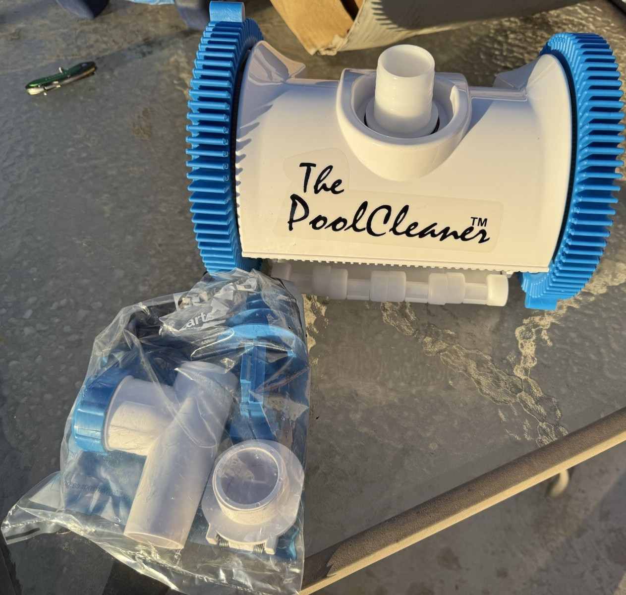 The Pool Cleaner suction side automatic pool vacuum - Works Great - No Hoses gallery