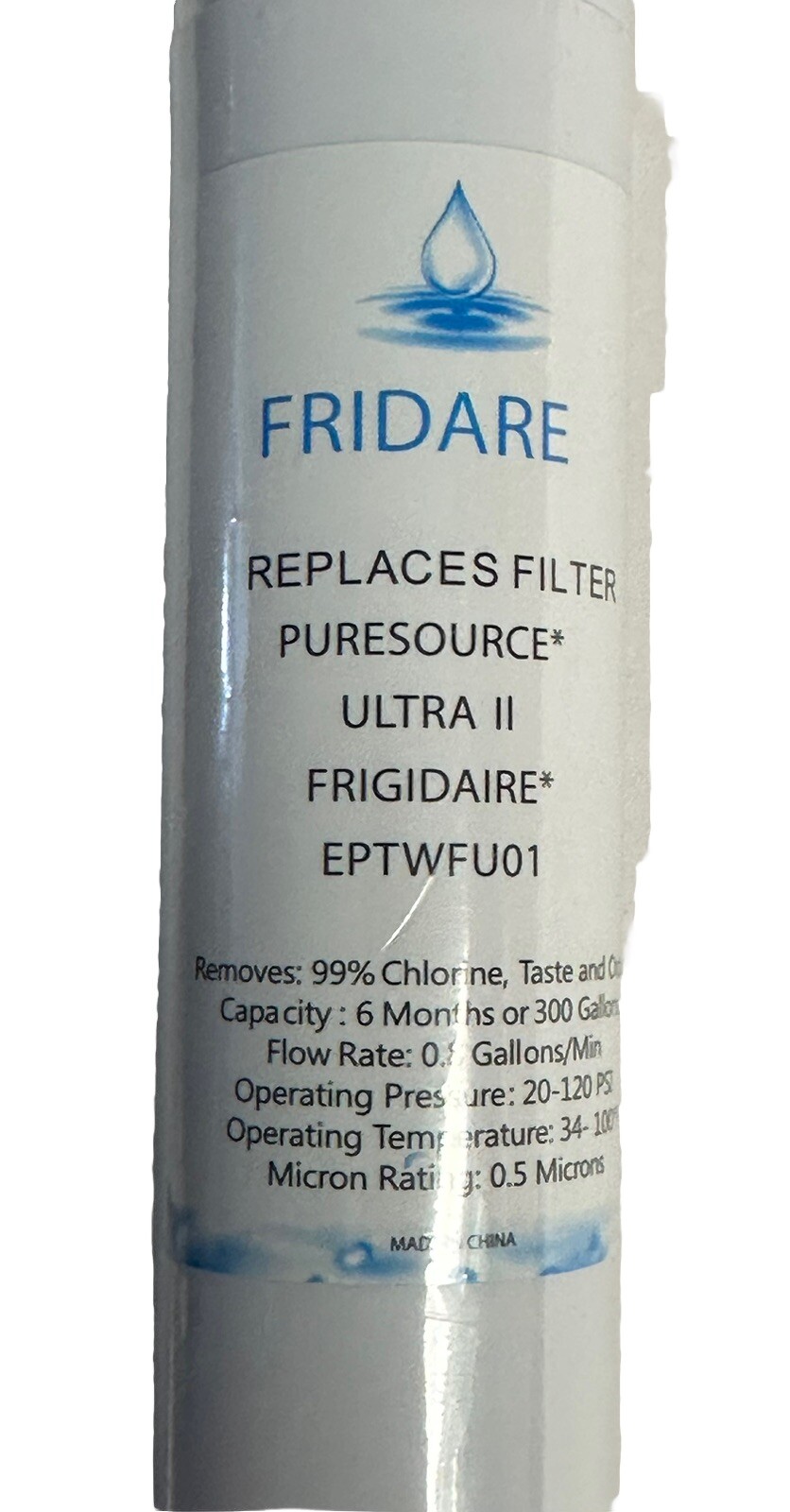 2 Pieces Replaces Filter Pure source Ultra II Frigidaire EPTWFU01, 300 Gallons gallery