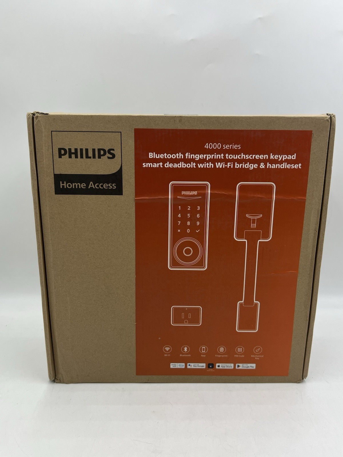 Philips Wi-Fi Smart Lock, Keyless Entry Keypad Door Lock Bluetooth, Touchless gallery