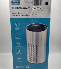 ECOSELF HAP-604 White Touch Control True HEPA Air Purifier New/Open Box