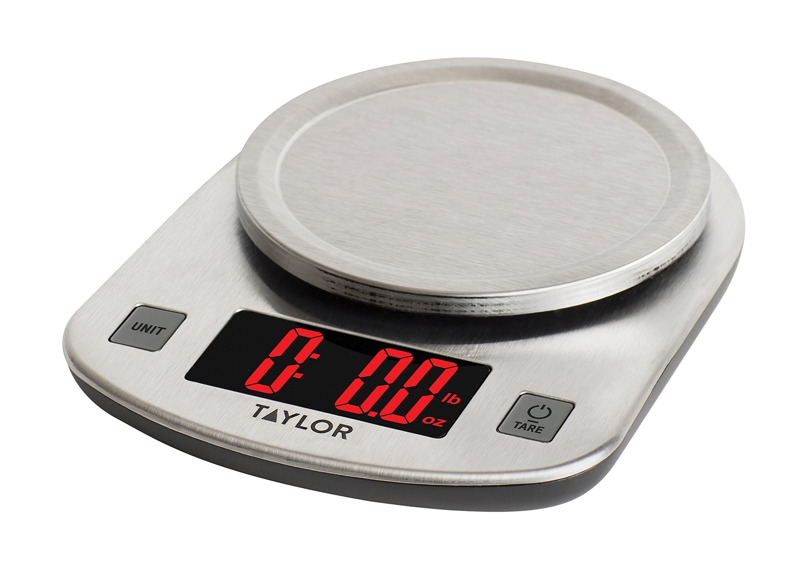 Taylor Digital Kitchen Scale, 11 pound capacity, Steel gallery