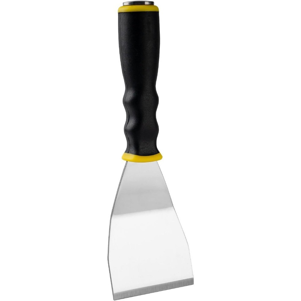 3" Bent Scraper, Heavy Duty Paint Scraper Tool with Pole Socket Hammer End, gallery