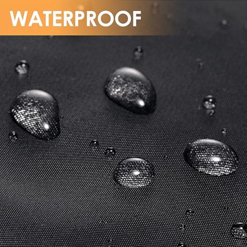 Rectangular Patio Table Cover - Waterproof Anti-UV Outdoor 85" L x 40" W x 6" H gallery