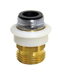 Danco 9D00010521 Dual Thread Chrome Plated Aerator/Adapter 15/16 or 55/64 in.