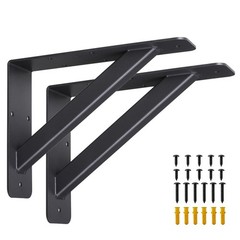 2Pcs Countertop Support Brackets 6″x 8″ Heavy Duty Shelf Brackets,Corbels for…