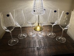 Bohemia Quality Elements Crystal Wine Glass 450mL Capacity – Set of 6 – New