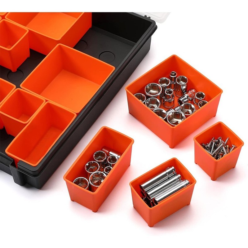 Hardware Organizer box with dividers - 22 Compartments Small Parts Organizer gallery