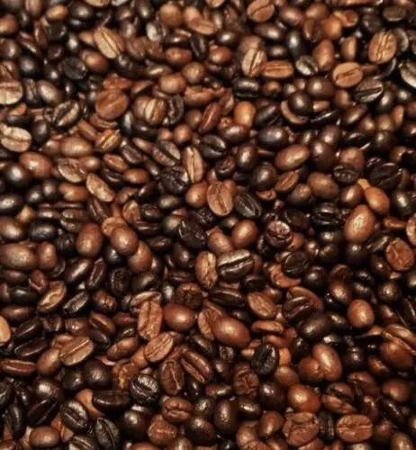 Mocha Java Coffee Beans Roasted Medium & Dark Mixed 2 Bags 1 Pound Each. gallery