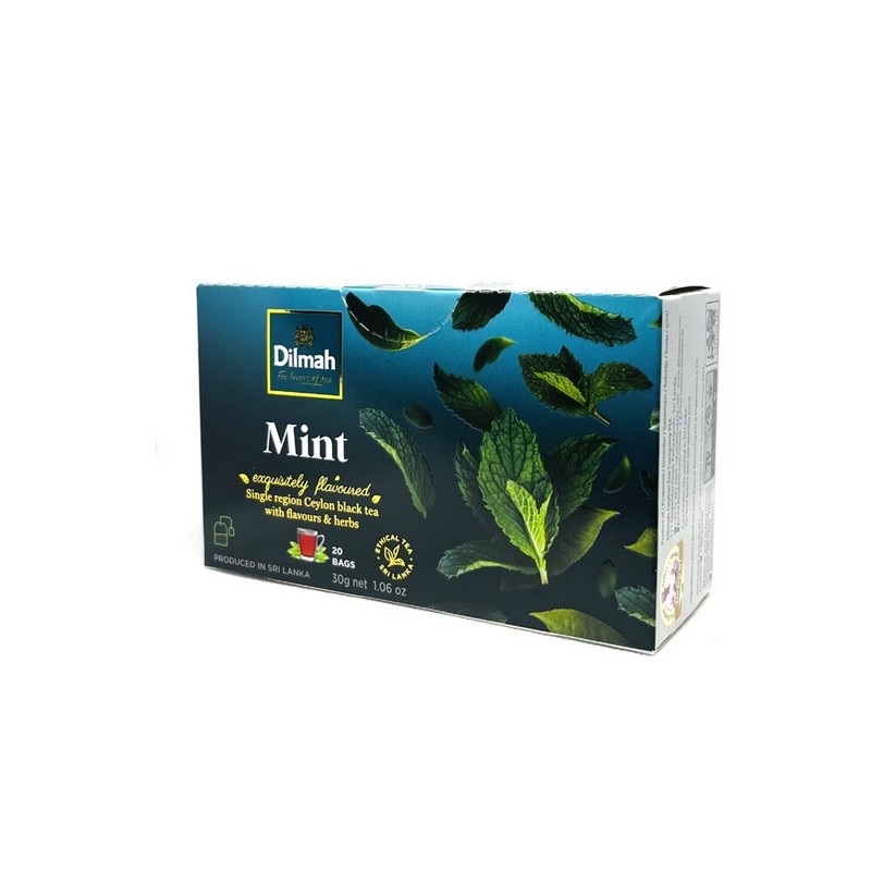 Dilmah - Fun Flavored Tea - Mint - Ceylon Tea - 20 Tea Bags gallery