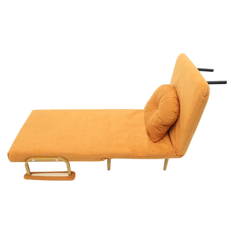 Convertible Sofa Bed Foldable Sofa Chair Bed Folding Sofa Bed Orange Living room gallery