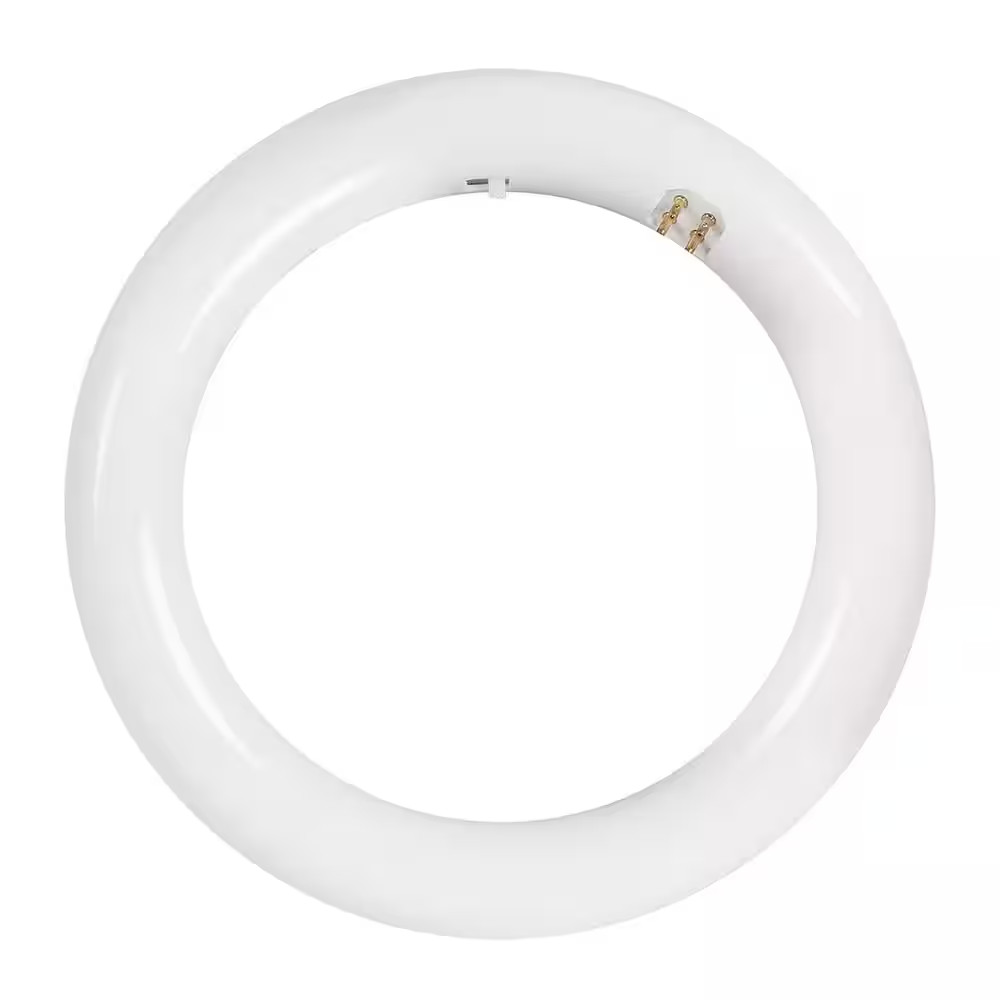 White Plug and Play Linear Circline LED Tube Light Bulb 15-W 8in T9 G10q Type A