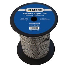 New 100′ Solid Braid Starter Rope 146-068 For Size 6 Diameter 3/16″ Length 100′