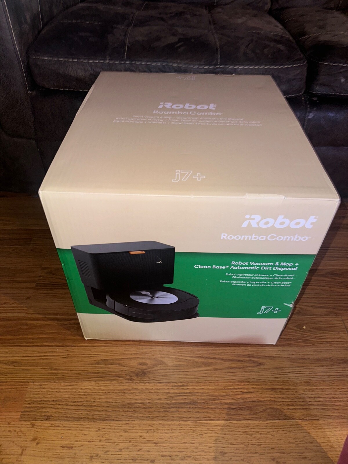 iRobot Roomba Combo j7+ Robotic Vacuum Cleaner - Graphite (C755020) gallery