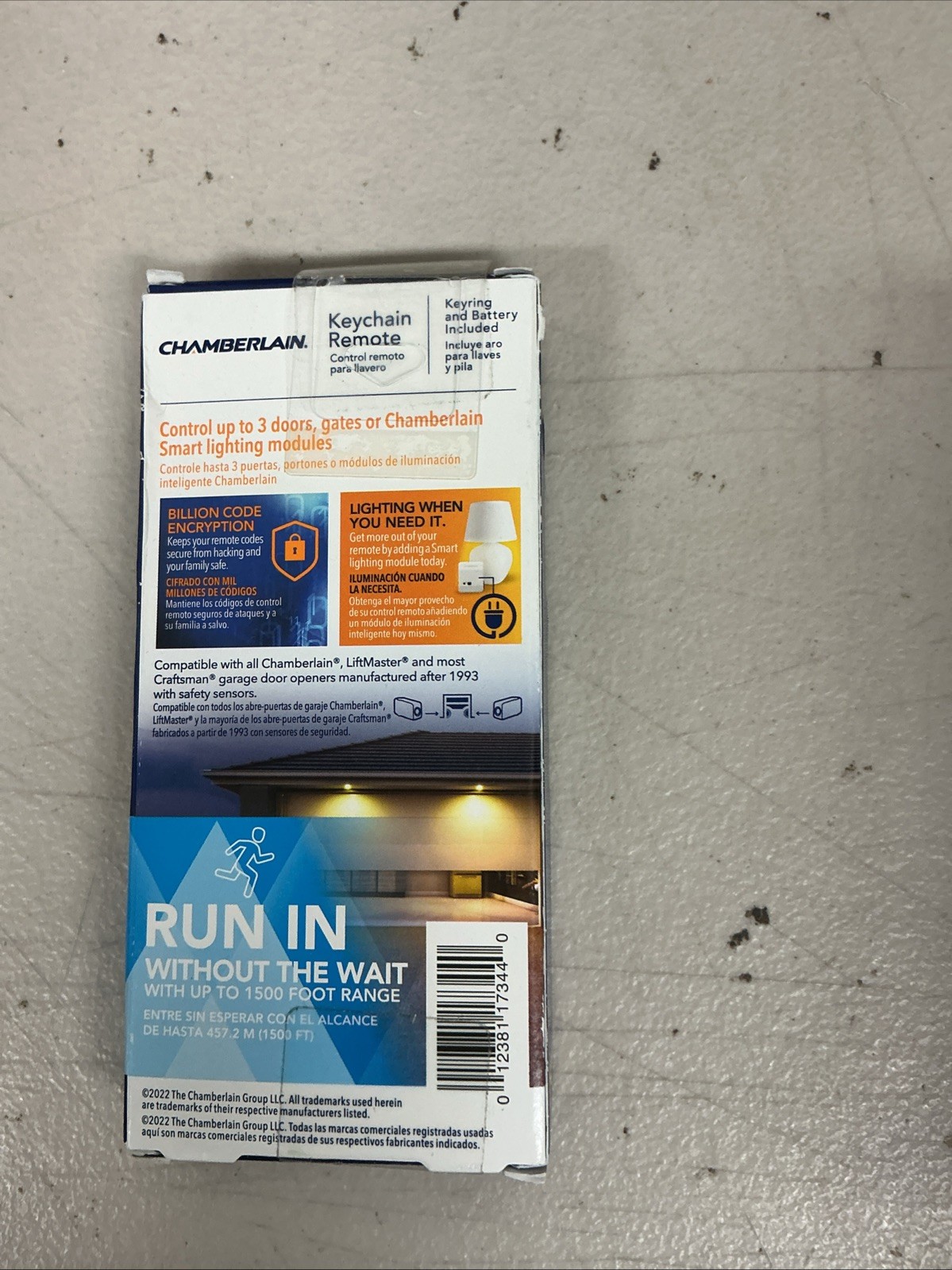Chamberlain Keychain Garage Door Opener Remote Control 3 Button 956EV-P2 #3440 gallery
