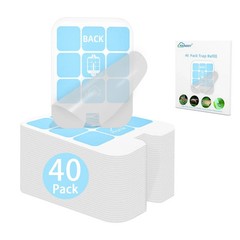 40 Pack Fly Trap Refill Compatilble with Safer Home White