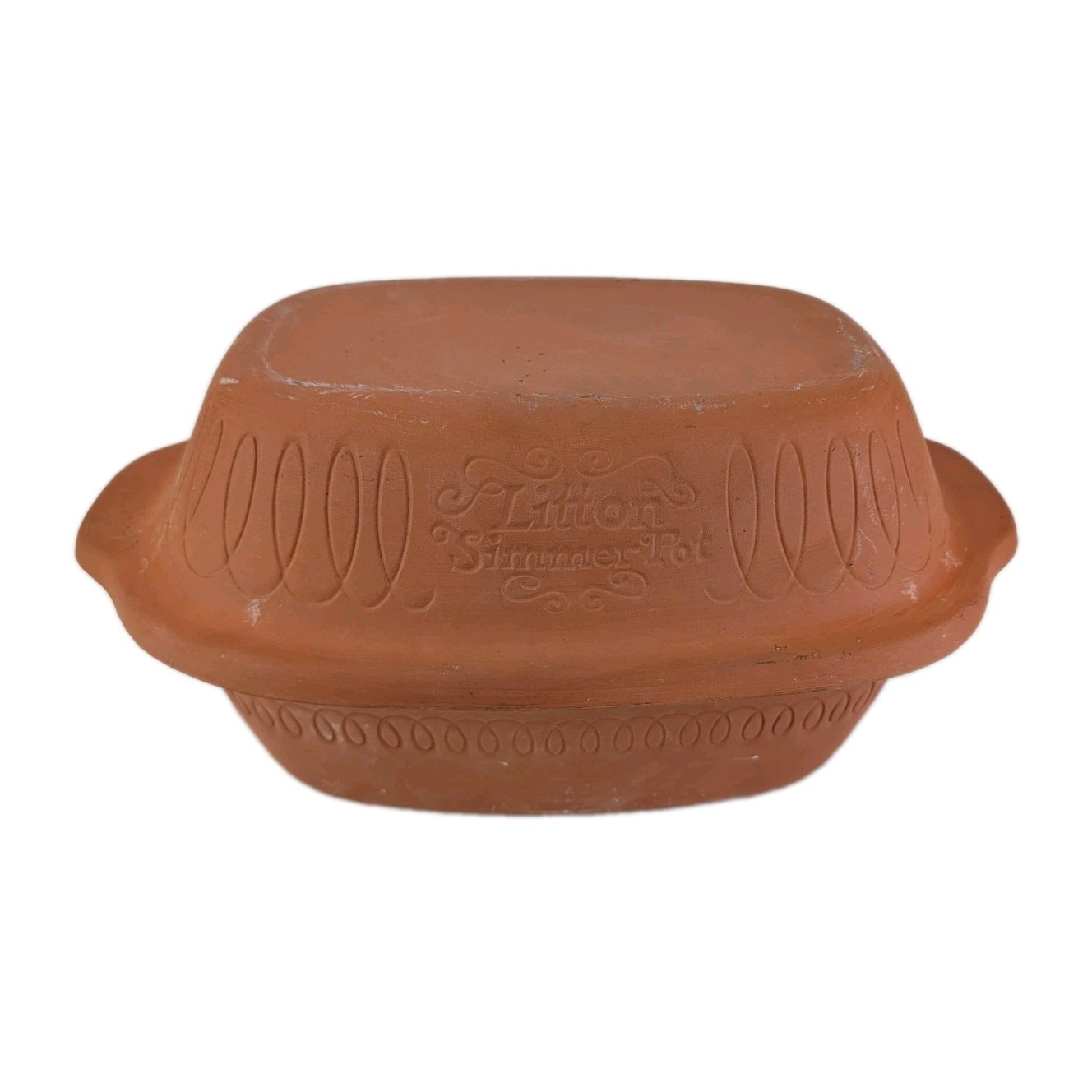 VTG LITTON SIMMER POT MADE IN W-GERMANY-TERRACOTTA CLAY - ITEM #849 VERY GOOD gallery
