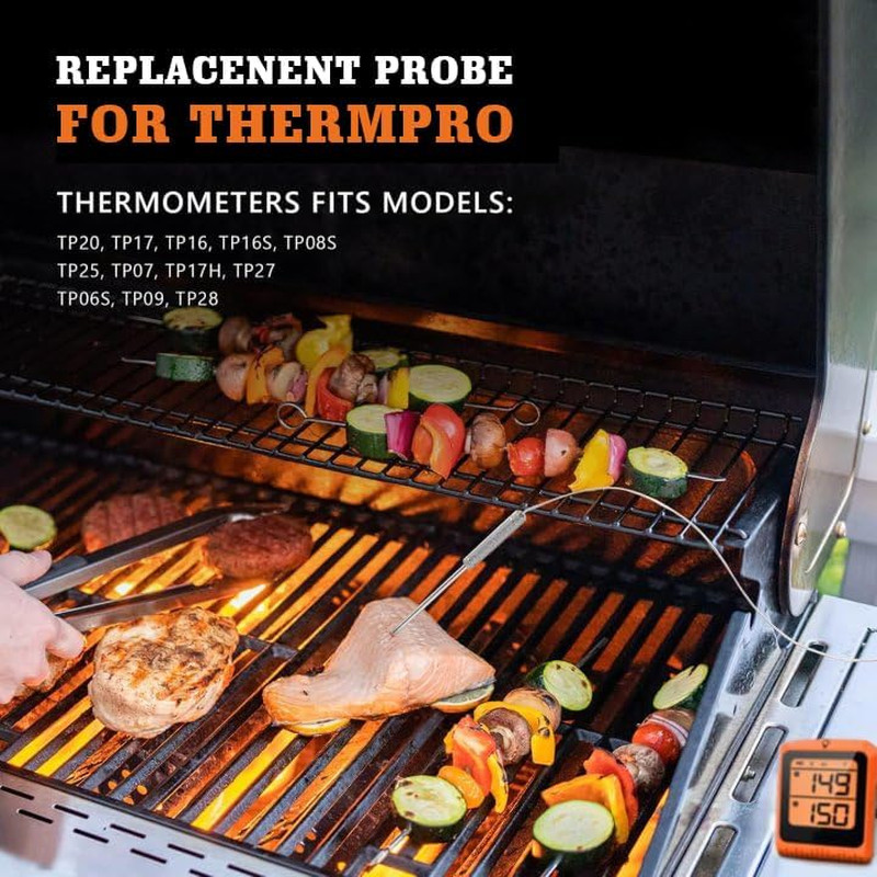 Upgraded Meat Probe Replacement for Thermopro Thermometers TP04, TP06, TP06S, TP gallery