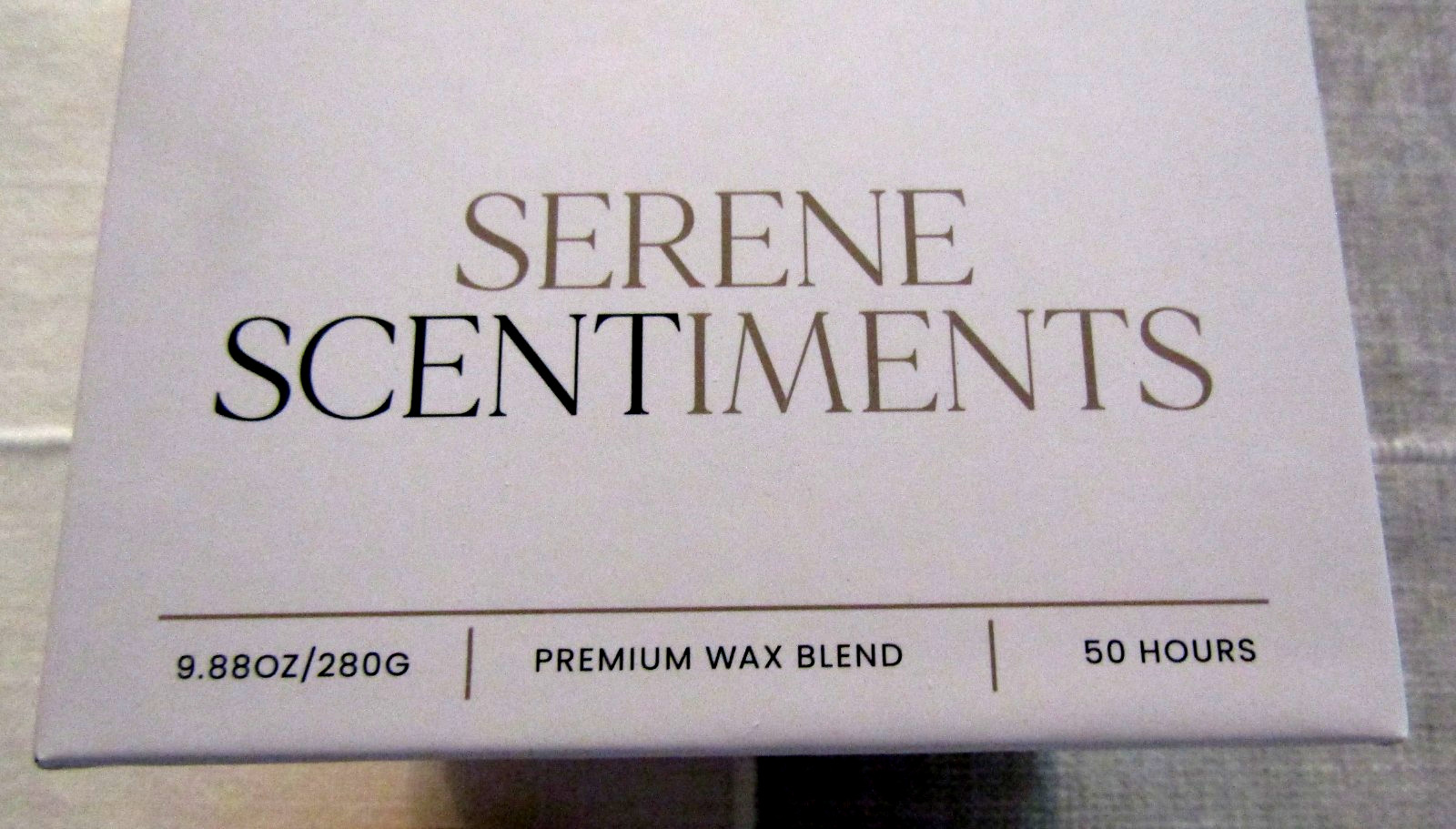 Serene Scentiments Healing Vibes Candle Citrus and Sea Salt 50 Hours gallery