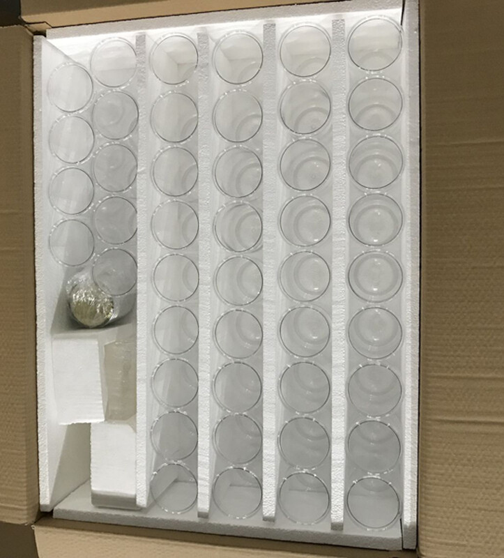45pcs 280ml Food Jar Storage Plastic Sealed Can with Lid Moisture-proof Box gallery