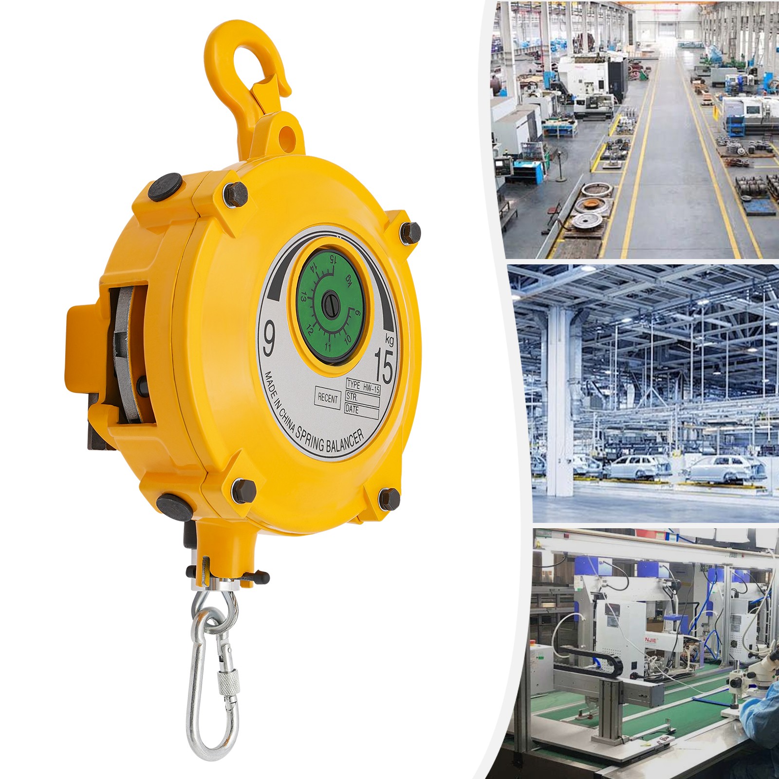 Spring Balancer Retractable Tool Holder 20-33lbs(9-15kg) Hanging Equipment gallery