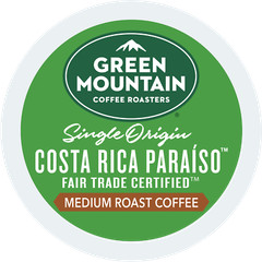 Green Mountain Coffee® Roasters Costa Rica Paraiso KCups, Medium Roast, 24 Count