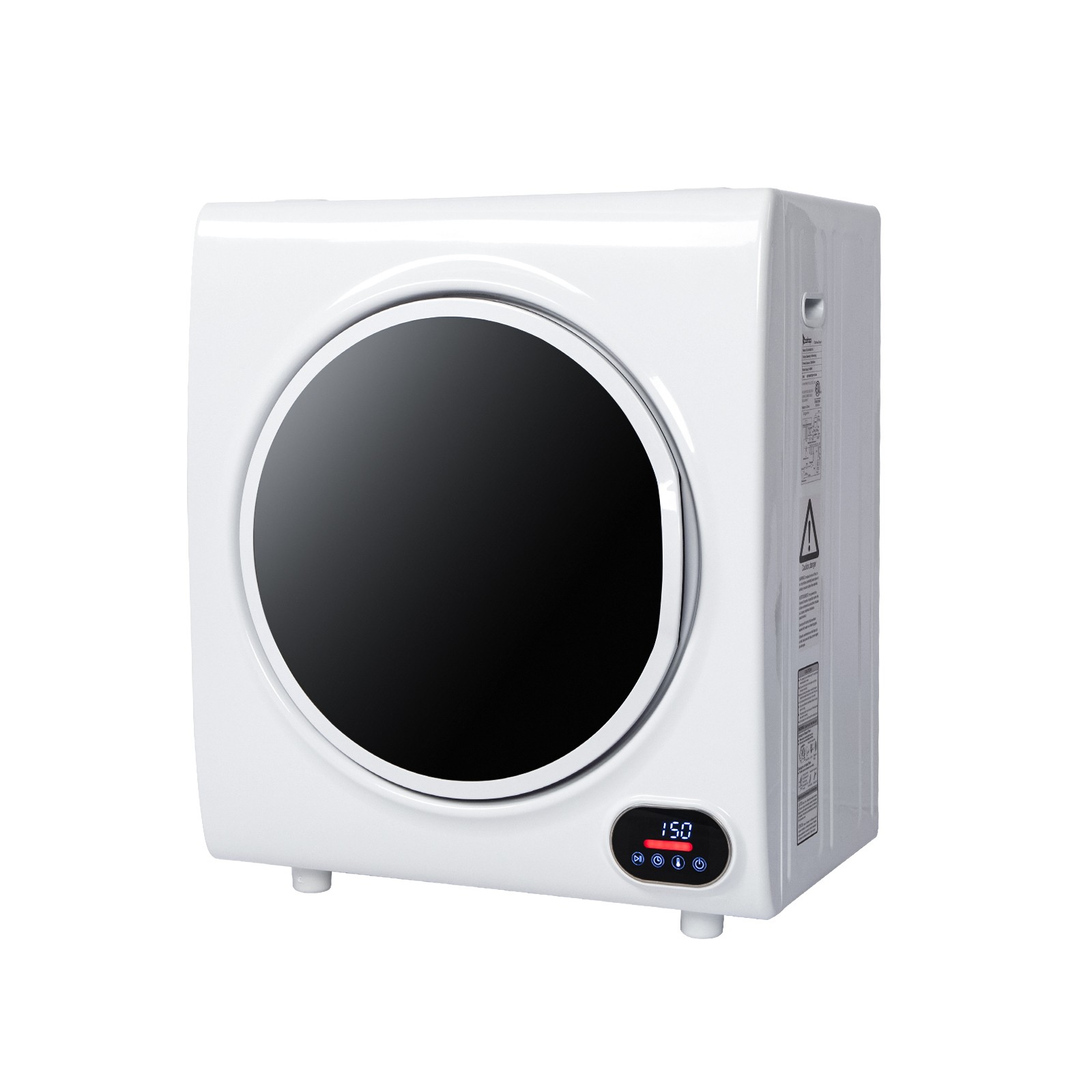 1400W 2.65 cu. ft.Electric Compact Dryer in White with Multiple Drying Modes gallery