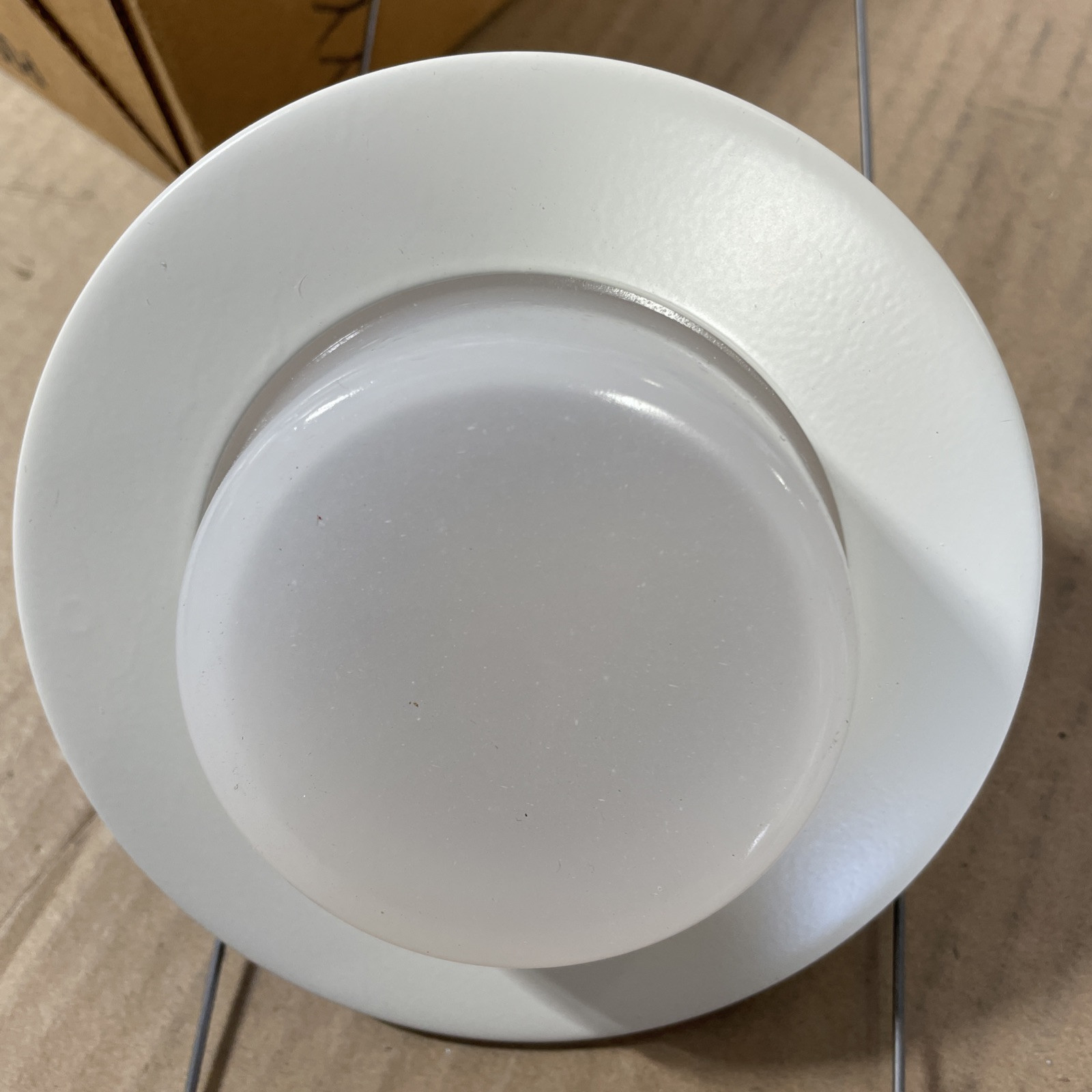 Juno Lighting WH 11 Series Line Voltage Lighting Trim, 5 in OD 11-WH For 4” Hou gallery