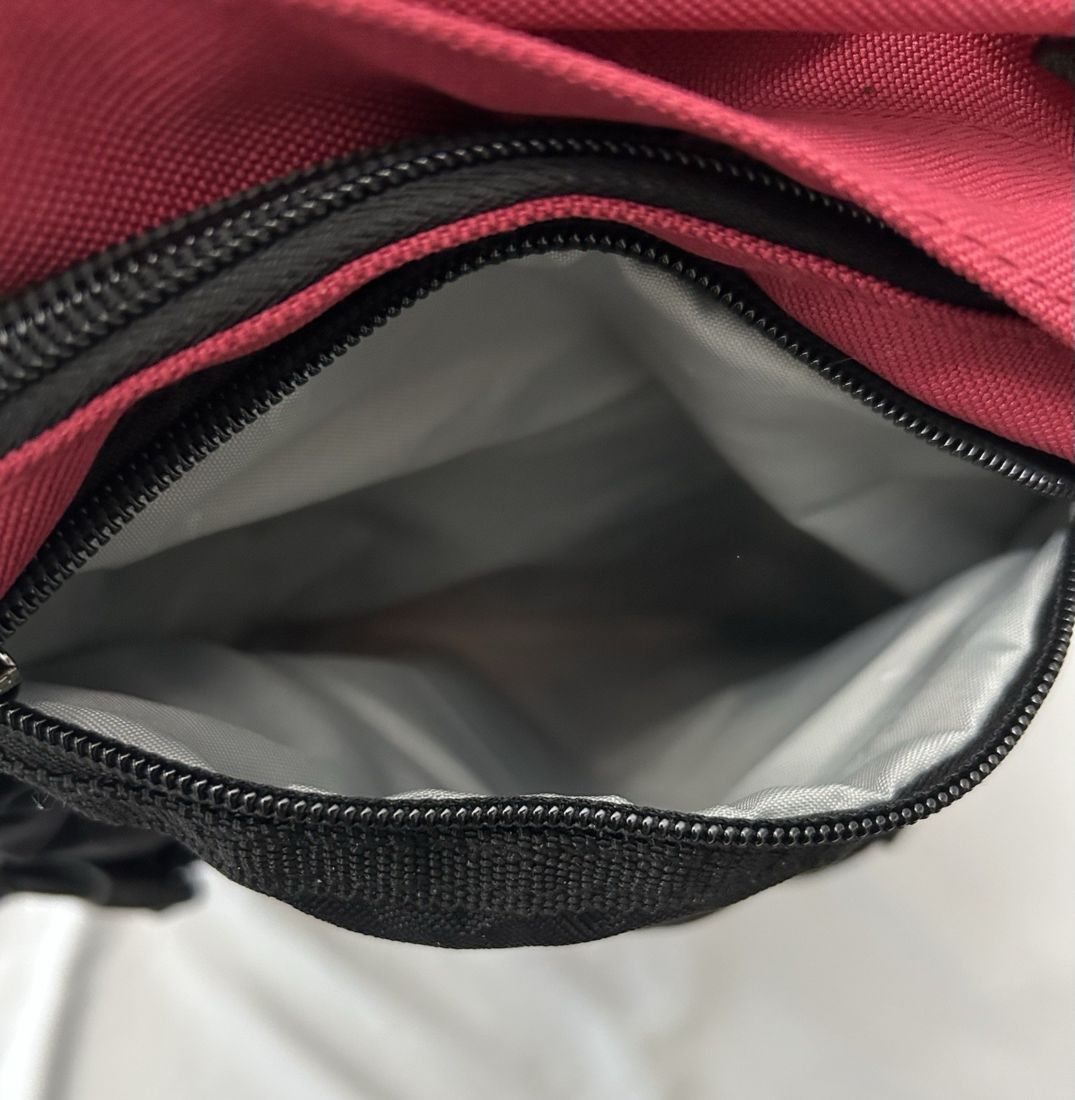 Dark Red With Bright Graphics Choco Mocha Backpack 2