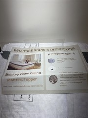 WhatsBedding Queen Mattress Topper