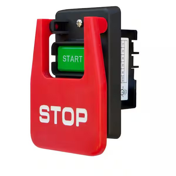 ‎POWERTEC 120-Volt/230-Volt Dual Voltage, Paddle Switch, 16-Amp at 230-Volt, Fit gallery