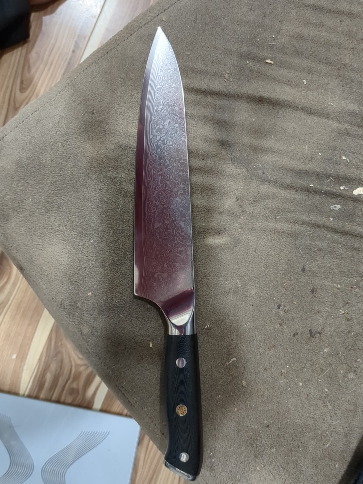 kitchen knife VG10 Damascus 67 Layer, G10 handle 8 inches chef knife gallery
