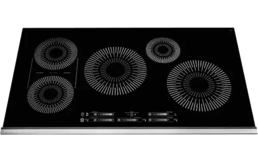 Frigidaire 36 in. Induction Cooktop Black and Stainless 5 Burners GCCI3667AB