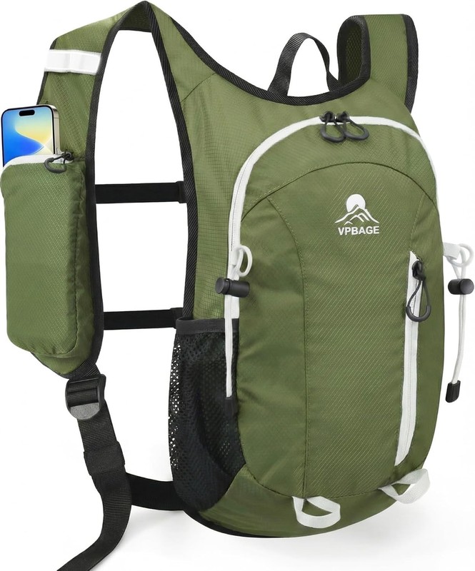 Foldable Small Hiking Backpack with 3 Strap Pockets – Lightweight 300D Spill-... 2