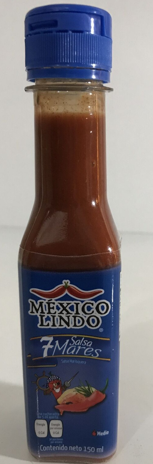 2-Pack Mexico Lindo Salsa 7 Mares 150ml/5oz 7 Seas Hot Sauce gallery