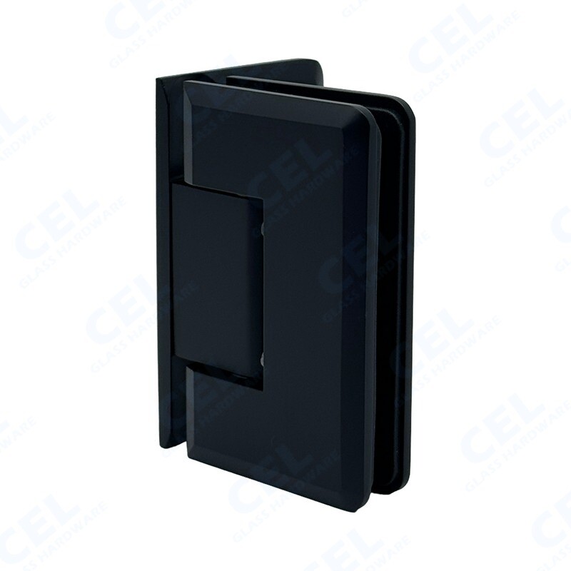 CP1N344, Adjustable Wall Mount Offset Back Plate Hinge for frameless Shower Door gallery