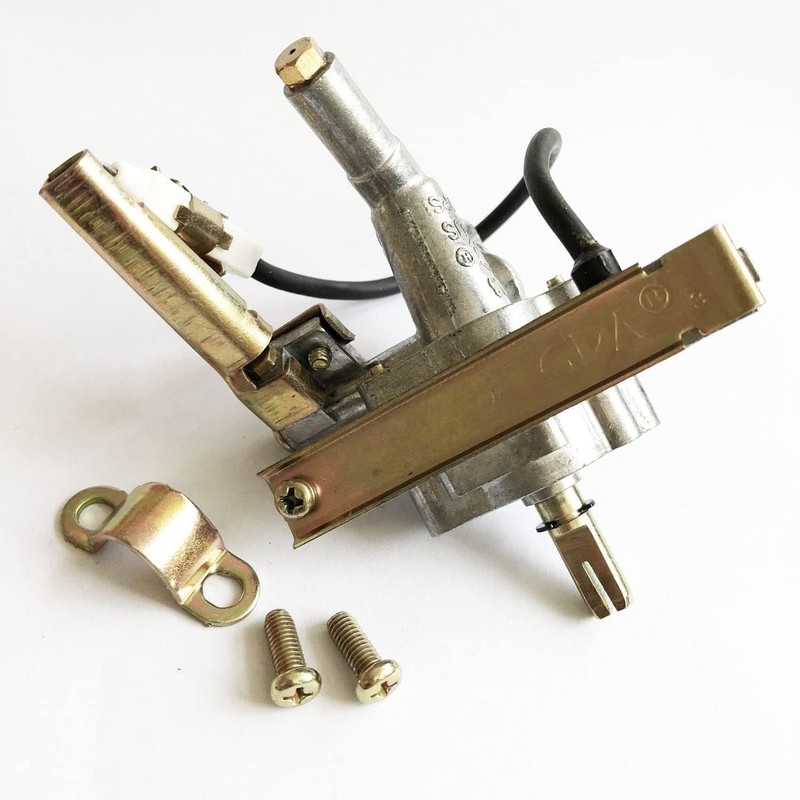 BBQ Grill Gas Valve, 45° Angle Design, Stainless Steel for Long Lasting Use gallery
