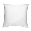 DreamHome Square Poly Pillow Insert, 18" L X 18" W, White gallery