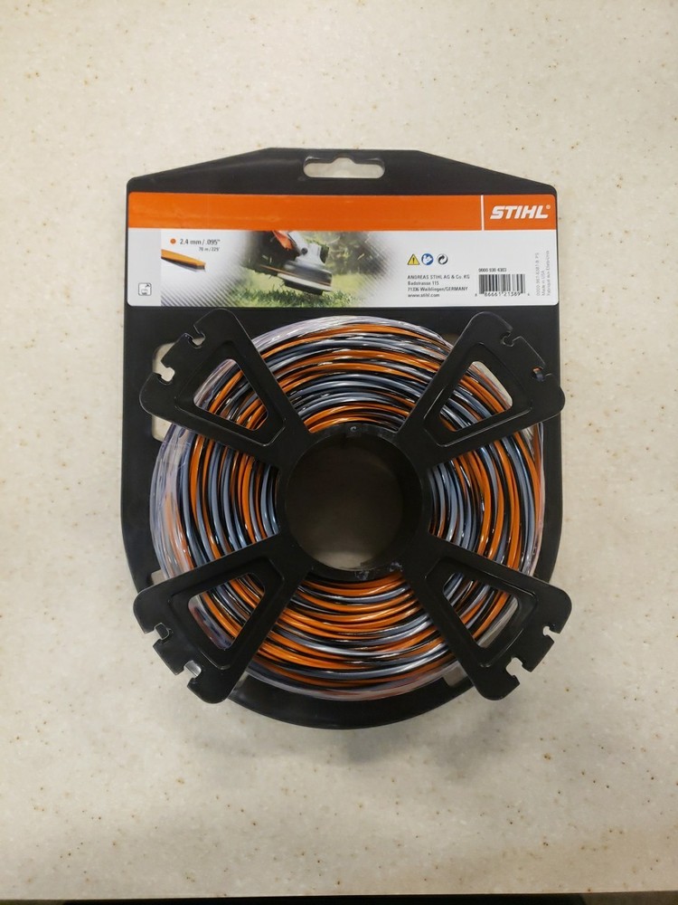CF3 Pro High Tech Nylon Strimmer Line 2.4mm x 70m Multi-Coloured
