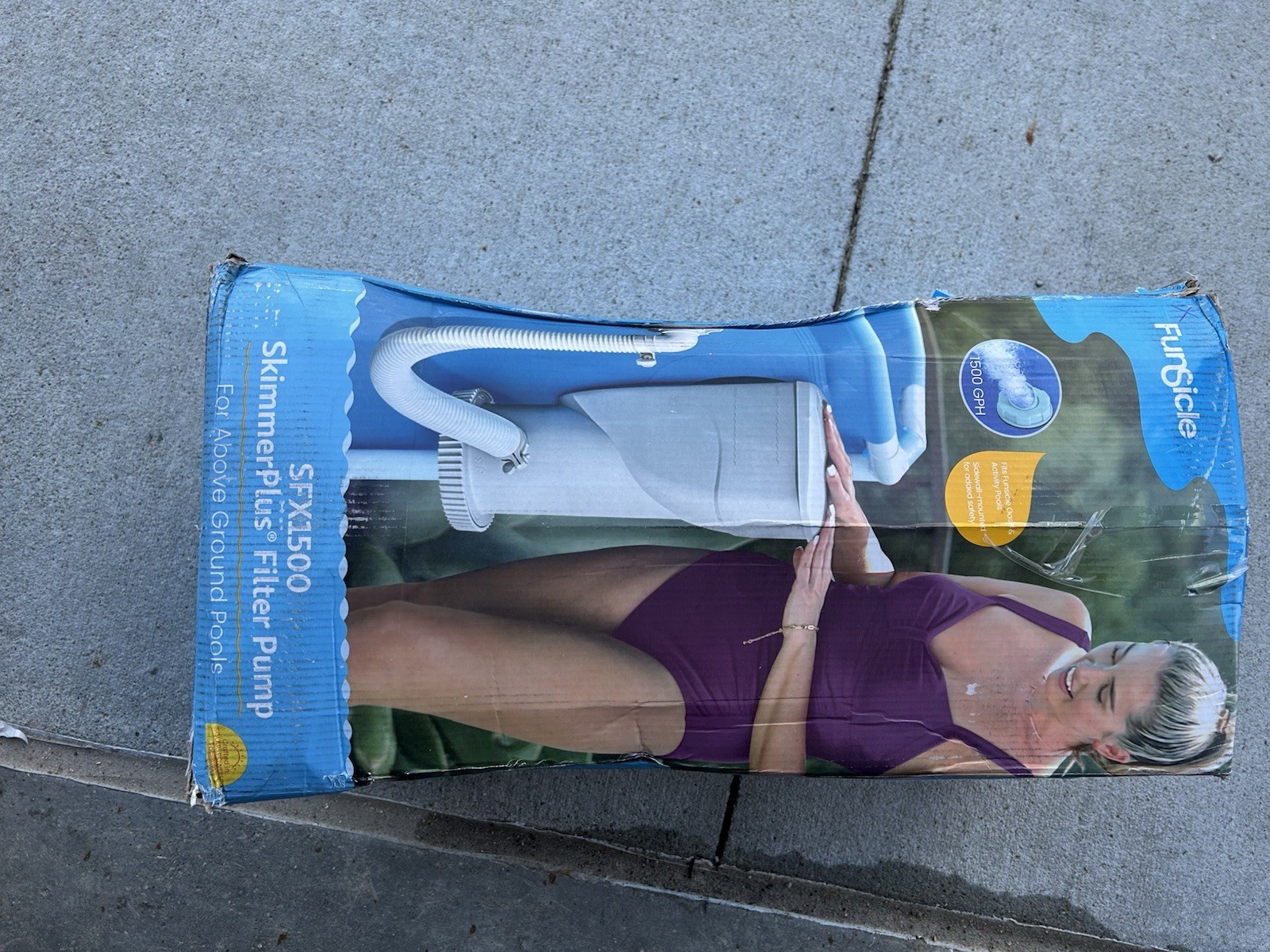 Skimmerplus 1500 GPH Filter Pump & Skimmer System for above Ground Swimming Pool gallery