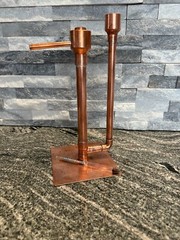 Handcrafted Copper Proofing Parrot Heads for Air Still With Alcohol Hydrometer